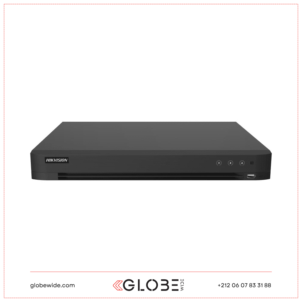 Dvr Hikvision 8MP compact 16 ports 2 HDD AcuSense DS-7216HUHI-M2/X