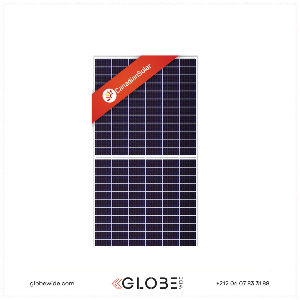 Panneaux solaire 710Wc Canadian Solar BIFACIAL Mono N Type